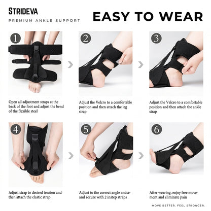 FlexEase™ Night Splint 2.0 — Wake Up Ready to Walk